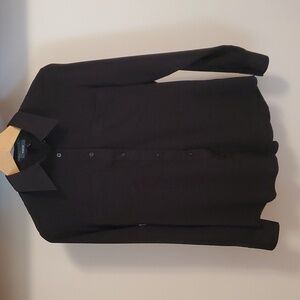 NWOT Lauren Ralph Lauren Lightweight black blouse. Lightweight. Slim fit. S.